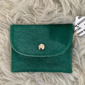 Urban Outfitters Green Coin Case/Cardholder Wallet